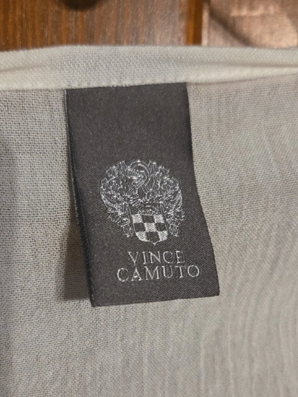 Vince Camuto White Sequin Open-Front Cover Up